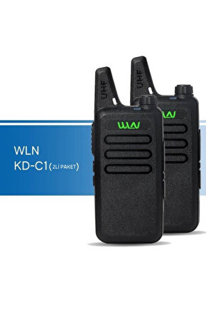 WLN KD-C1 Pmr 446 El Telsizi İkili Paket