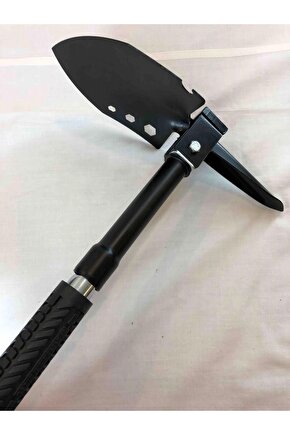 Paslanmaz Çelik Çekiç Çapa Kürek Seti Katlanabilir Özel Tasarımlı Kemere Takılan Taşıma Çantası