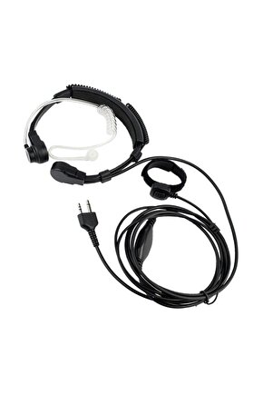 Akustik Boyun Mikrofonu Şeffaf Kulaklık Seti