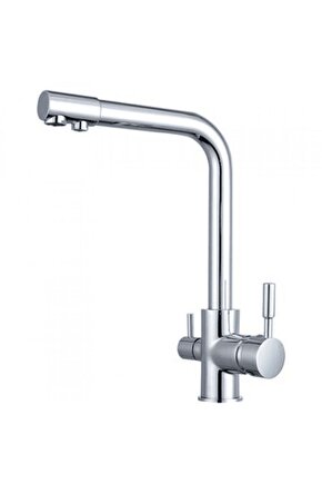 Kuğu Evye Batarya Üç Yollu Arıtma Musluğu (SICAK SOĞUK ARITILMIŞ SU)