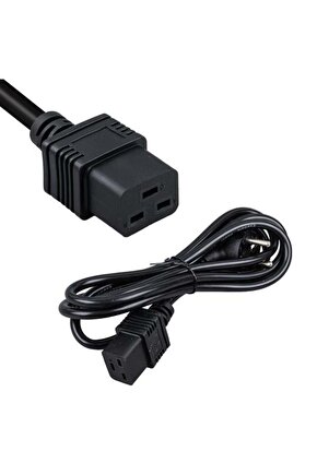 Powermaster Pm-7702 C20 Dikdörtgen Erkek Girişli 1.8 Metre Ups Power Kablo