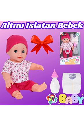 Naime Altını Islatan Et Bebek - Oyuncak Altını Islatan Bebek - Su İçen Bebek - Altına İşeyen Bebek -