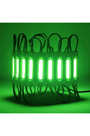 20 Adet 5 Watt YEŞİL Işık IP65 Modül Led, 10 Adet Magnetli, Çok Kaliteli YEŞİL Işık Modül Led