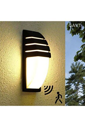 Elektrik İle Çalışır 24 Watt Günışığı Ledli Aplik, Karanlıkta Hareket Gördükçe Yanar