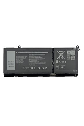 Dell 0WV3K8 0VKYJX 0MVK11 0XDY9K Notebook Bataryası, Laptop Pili - Ver.1 - 3Cell