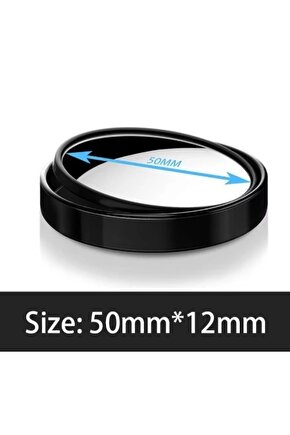 - Pratik Ayarlanabilir Kör Nokta Aynası Siyah 2 Adet Mc-1004