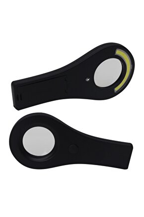 Cob Ledli Işıklı + Para Kontrol Mor Işıklı Büyüteç