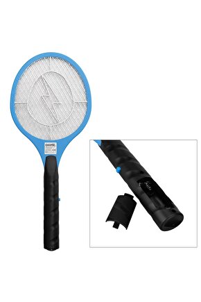 SİNEK ÖLDÜRÜCÜ RAKET TİP PİLLİ MAVİ ASONİC AS-A22