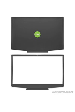 Hp Pavilion Gaming 15-CX000, 15-cx100 Serisi TPN-C133 Notebook Cover, Bezel SET (Yeşil Logo)