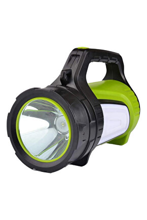 ŞARJLI LEDLİ UZUN MENZİLLİ KAMP TİPİ ÇOK FONKSİYONLU IŞILDAK FENER JS-881C (4395)