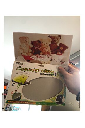 NOTEBOOK ARKA KAPAK RESİM & KORUMA & GÖRSEL - YAPIŞKANLI - HER CİHAZA UYUMLU TAM KAPLAMA YAPMAZ