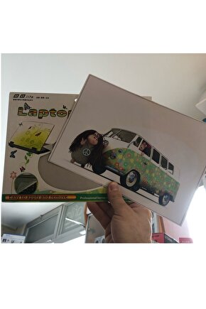 NOTEBOOK ARKA KAPAK RESİM & KORUMA & GÖRSEL - YAPIŞKANLI - HER CİHAZA UYUMLU TAM KAPLAMA YAPMAZ