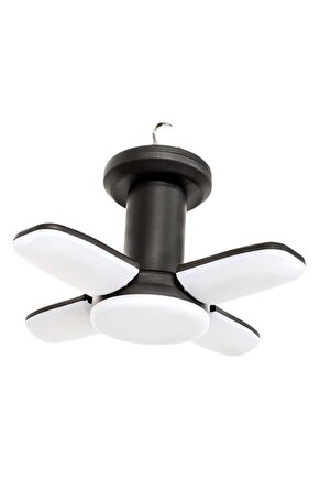 M3LFS- mx-z04 150 watt 4 kanatli usb şarjli 1800 mah kamp çadir lambasi