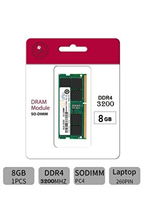 HP 250 G9 (6Q8M7ES20, 6Q8M7ES21) uyumlu 8GB Notebook Ram, Bellek