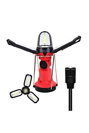 MX-8801 3XCOB LED+ 3W LED ÇOK FONKSİYONLU ÇALIŞMA - KAMP LAMBASI