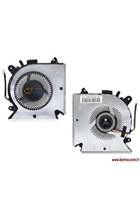 MSI GF63 16R2 16R3 16R4 16R5 MS-16R1 Serisi CPU, GPU Fanı  PABD08008SH N413 (1 Adet)