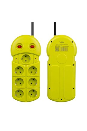 Vea Ve-970 1.5 Metre Kablolu 7Li Grup Priz