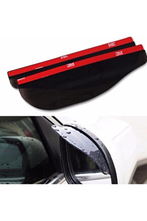 2li Araba Aynası Yağmur Suyu Geçirmez Koruyucu Sticker Kapak