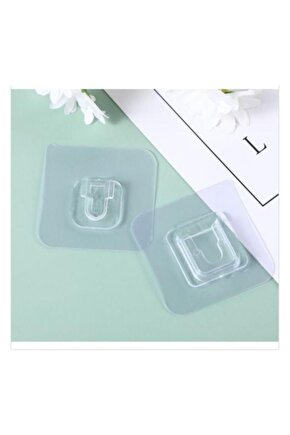 Geçmeli Klips Eşya Sabitleme Askısı 2 Set