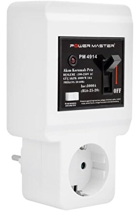 VOLT 16 AMPER TEKLİ AKIM KORUMALI SİGORTALI PRİZ 1178367