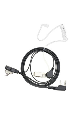 PMR EL TELSİZİ GYQ Q75 -ASELSAN A446 AKUSTİK KULAKLIK SPİRAL ARKALIKLI  WLN PMR-446(EL TELSİZ)