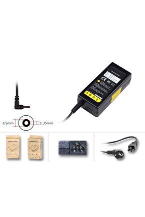 Monster Huma H5 V4.1, V4.1.1 uyumlu Adaptör, Şarj Aleti Cihazı 65W