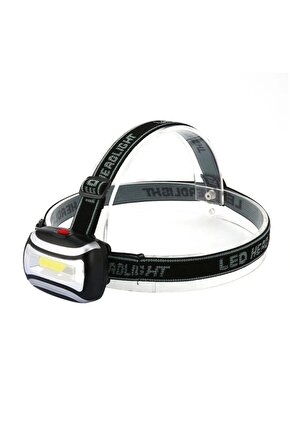 COB LED PİLLİ KAFA FENERİ (4814)
