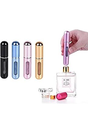 Safestore Parfüm Şişesinden Dollabilir Çanta Içi Mini Cep Parfüm Şişesi 5 Ml