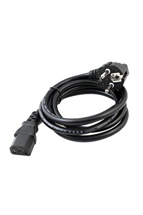 C7 Power 3 X 1 Mm 1.8 Metre Lüks Bilgisayar Power Kablo (sl-p318)