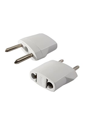 STC-524  Beyaz Amerikan Fiş Standart Çevirici 5Li Paket