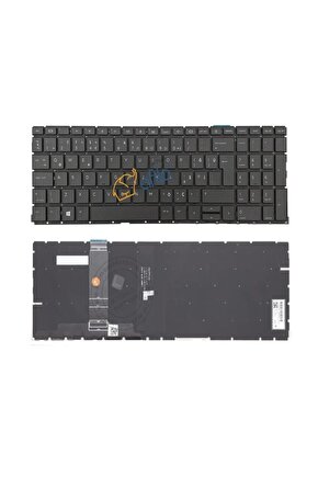HP ProBook 650 G8 (3S8P1EA) Notebook Klavyesi (Siyah TR) - ışıklı