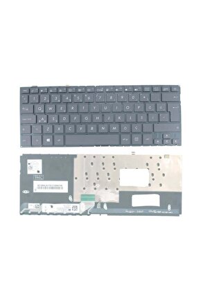 Asus ZenBook UX430 UX430U UX430UA UX430UN UX430UQ Notebook Klavyesi (Siyah TR) ışıklı