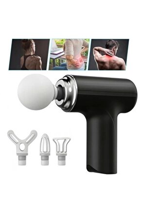 KH-320 Şarjlı Sporcu Koşucu Darbeli Titreşimli Masaj Aleti 6 Kademeli 2000mAh