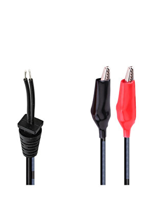 ShopZum WEKO YERLİ ÜRETİM 1.2 METRE KROKODİL UÇLU YEDEK ADAPTÖR KABLOSU ShopZum