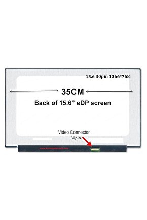 Pavilion 15-db0019nt (4MV49EA) Notebook UYUMLU Lcd Ekran, Panel - Ver.1  HD