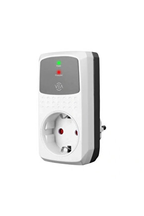 Vea VE-25532 16A 4000W Tekli Akım Korumalı Priz Aşırı Yüksek Gerilim (5047)