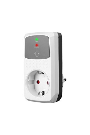 Vea VE-25532 16A 4000W Tekli Akım Korumalı Priz Aşırı Yüksek Gerilim (5263)