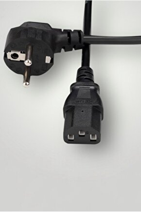 3 Metre 3x0.75 mm Power Güç Kablosu Dayanıklı Enerji Bağlantısı