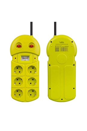 Vea Ve-970B 6Lı 1.5 Metre Grup Priz