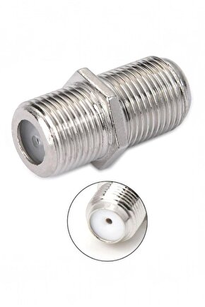 F Dişi Dişi Konnektör - F Ara Konnektör Uzatma 5 Adet