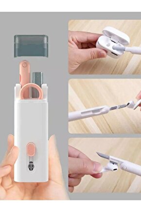 7 In 1 Çok Fonksiyonlu Bilgisayar, Laptop, Klavye, Telefon, Kulaklık Airpod Temizleyici Kit