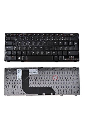 Dell Vostro 3360, V3360D Notebook Klavyesi  Siyah TR