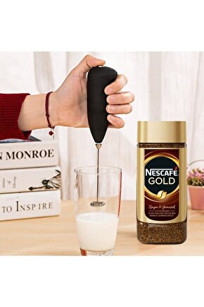 Mini Mixer Kahve Süt Köpürtücü Karıştırıcı Cappucino Mikser