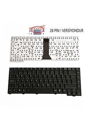 Asus MP-06916TQ-5281, MP-06916TQ-5282 Klavyesi - TR - 28 Pin