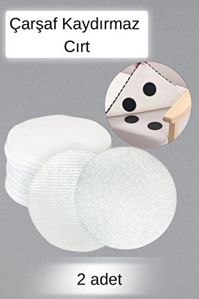 2 adet Çarşaf Kaydırmaz Cırt Bant