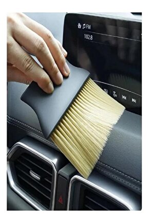 Araç İçi Çizmeyen Temizlik Fırçası Yumuşak Kıllı Oto Klima Panel Ekran Detay Toz Temizleme Fırçası