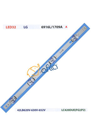 LC420DUE FG P2, 42LB620V, 6916L-1709A, 6916L-1956a, 6916L-1957A, 42LB585V-620V TV LED ÇUBUK ( A )