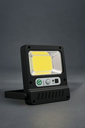 COB LED’li Solar Panelli Çok Fonksiyonlu Kamp Lambası Işıldak Şarjlı Aydınlatma