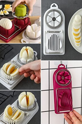 Çok Amaçlı Yumurta ve Meyve Dilimleyici