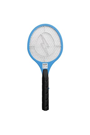 Raket Sinek Öldürücü Pilli Mavi